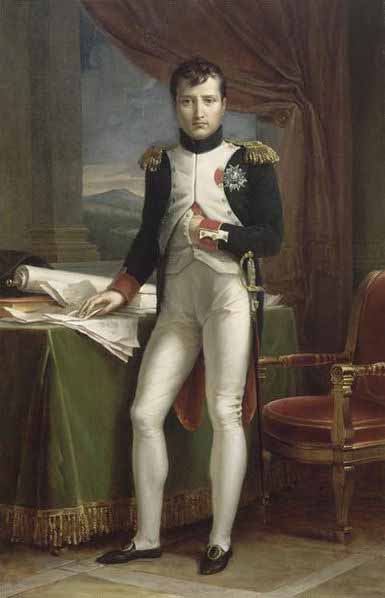 Portrait de Napoleon Ier en uniforme de colonel des grenadiers a pied de la Garde